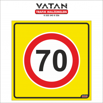 YB-TT-29a HIZ SINIRI 70 LEVHASI